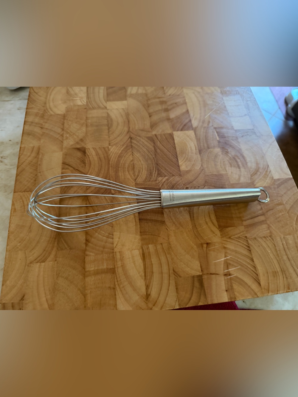 Oneida stainless steel whisk